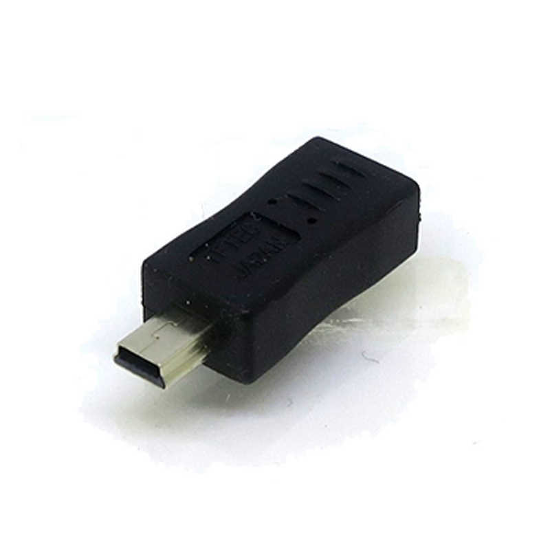 変換名人JAPAN 変換名人JAPAN USB変換アダプタ [mini USB オス→メス micro USB] ブラック CP8951 CP8951