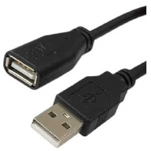 タイムリー USB2.0 延長ケーブル 1.8m GR-USB2-EXA18BK