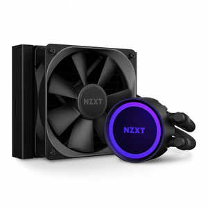 NZXT ファンラジエーター搭載 小型水冷クーラー NZXT ブラック RL-KR120-B1