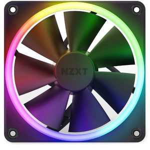 NZXT ケースファン RGBモデル [120mm / PWM 500~1800rpm / ブラック]  RF-R12SF-B1