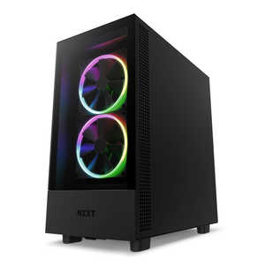 NZXT PCケース［ATX /Micro ATX /Mini-ITX］H5 Elite ブラック CC-H51EB-01