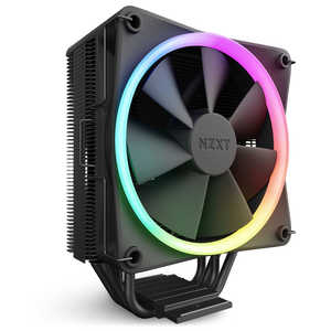 NZXT CPUクーラー 120mmRGBファン [LGA1700/1200/1155/1151/1150･AM4/AM5] T120RGB ブラック ブラック RC-TR120-B1