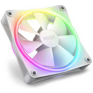 NZXT ケースファン ［ 120mm /1800RPM ］ F series RGB DUO FAN ホワイト ホワイト RF-D12SF-W1