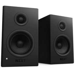 NZXT PCスピーカー 『Relay Speakers』 ブックシェルフ型 3.5mm / RCA接続 ［AC電源 /2.0ch］ブラック AP-SPKB2-JP