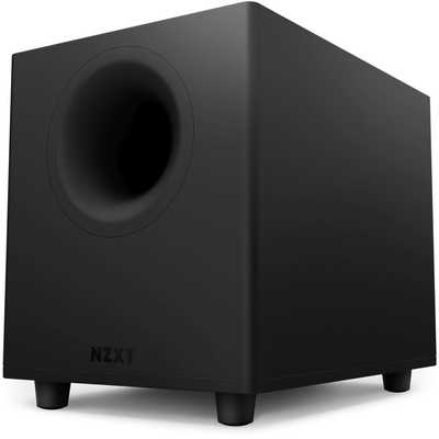 NZXT PCサブウーファー 『Relay Subwoofer』 ［1本 / RCA接続 / AC電源 