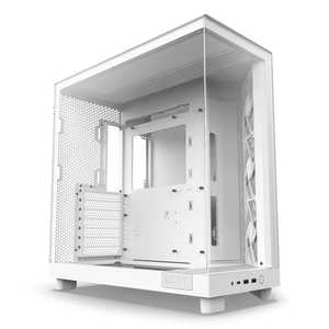NZXT PCP[XmATX /Micro ATX /Mini-ITXnH6 Flow zCg CC-H61FW-01