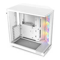 NZXT H6 FLOW WHITE PCケース 未使用品 NZXT PCケース［ATX /Micro ATX /Mini-ITX］H6 Flow RGB ホワイト CC