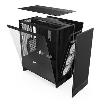 NZXT H7 Flow v2 ミドルタワーATXケースCM-H72FW-01 Amazon | NZXT H7 Flow RGB v2 White 360mm RGBシングルフレーム