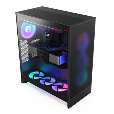 NZXT H7 FLOW RGB(2024) ATX microATX miniITX対応 ミドルタワーケース