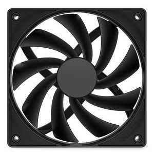 NZXT ե եǥ F120Q(2024) 120mm/ PWM 500?1700rpm/ ֥å RF-Q12SF-B2