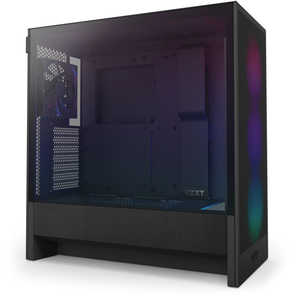 NZXT H5 FLOW RGB(2024) ATX microATX miniITX対応 ミドルタワーケース CM-H52FB-R1 ブラック CCH52FBR1 NZXT H5 FLOW RGB(2024) ATX microATX miniITX対応 ミドルタワーケース CM-H52FB-R1 ブラック CCH52FBR1