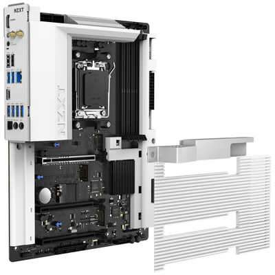 NZXT マザーボード N7 B850 DDR5 ［ATX / AM5］ ホワイト N7-B85XT-W1