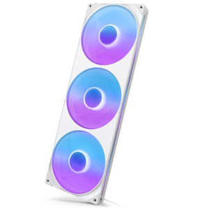 NZXT ե 󥰥ե졼 F420 RGB CORE [ 420mm / 2400RPM ] ۥ磻 RF-U42HF-W1