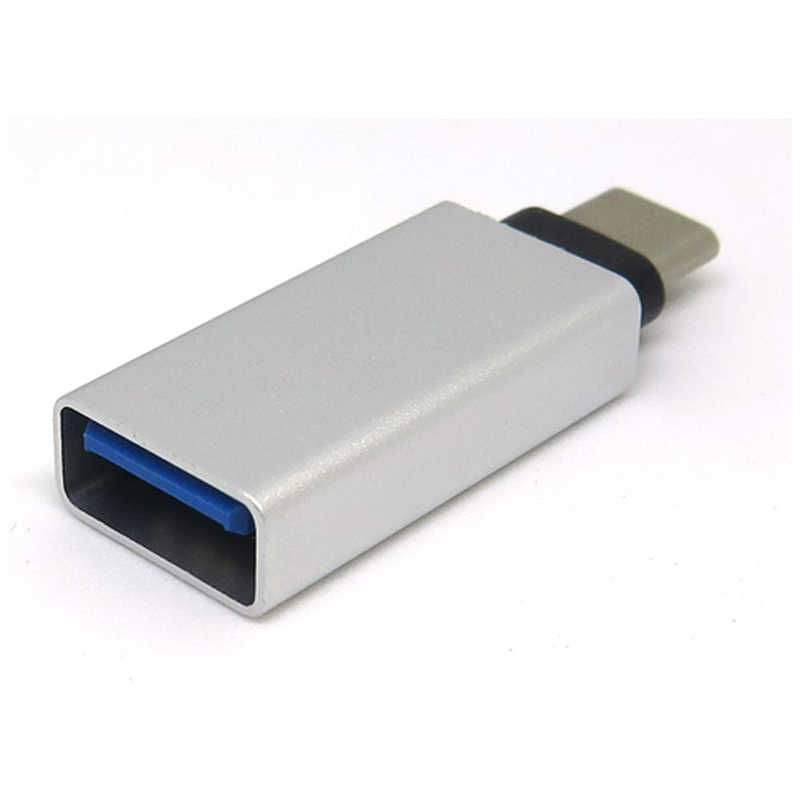 タイムリー タイムリー [USB-A オス→メス USB-C]3.0変換アダプタ GMC11A シルバｰ GMC11A シルバｰ