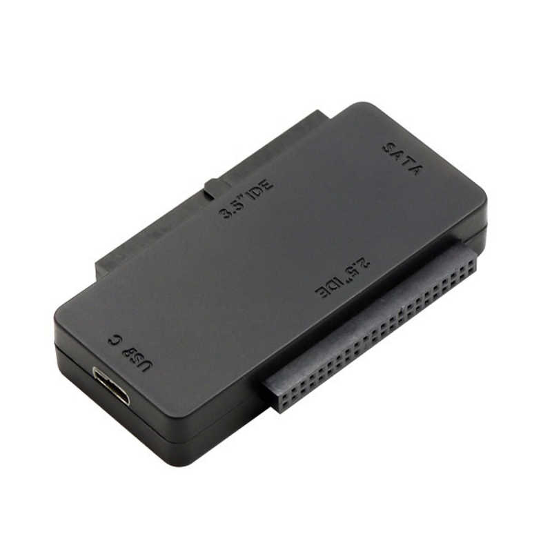 GROOVY GROOVY 高速USB3.1 SATA&IDE接続HDDアダプタ UD-3102SAIDE ブラック UD3102SAIDE UD3102SAIDE