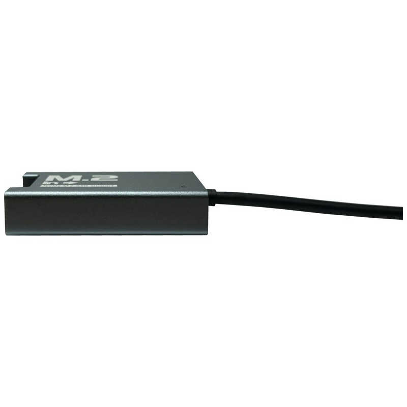 タイムリー タイムリー M.2 SSD USB変換アダプタ M.2 in ［NVMe(PCIe)対応 / USB 10Gbps ］ ［M.2対応 /NVMe /1台］ ブラック UD-M2IN UD-M2IN