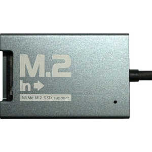 ꡼ M.2 SSD USBѴץ M.2 in NVMe(PCIe)б / USB 10Gbps  M.2б /NVMe /1 ֥å UD-M2IN