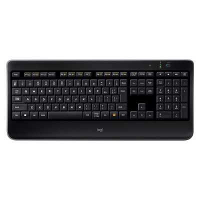 ロジクール ワイヤレス イルミネート キーボード k800t K800t の通販