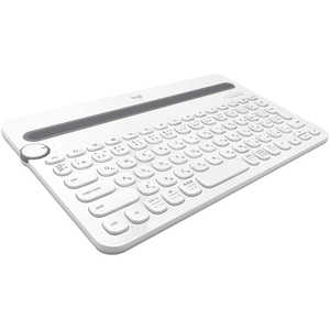 ロジクール ワイヤレスキーボード マルチデバイスキーボード(84キー) K480WH