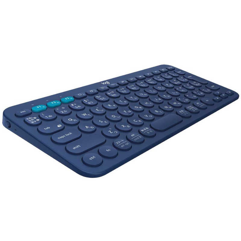 ロジクール ロジクール スマホ タブレット対応 ワイヤレスキーボード マルチデバイス(84キー) K380BL (ブルｰ) K380BL (ブルｰ)