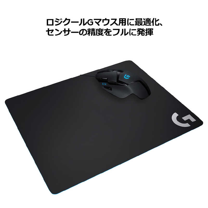 ロジクール ロジクール ゲーミングマウスパッド｢340×280×1mm｣クロス G240t G240t