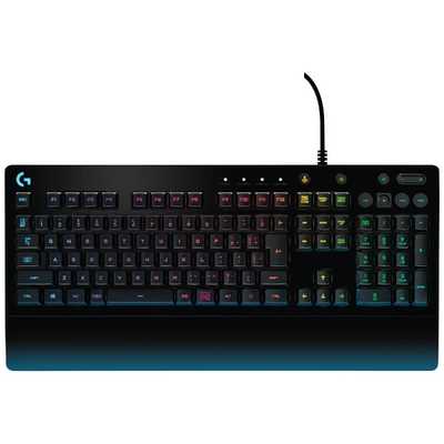 Logicool G213 Prodigyゲーミング キーボード、RGBライト及び
