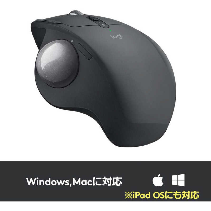 ロジクール ロジクール 【アウトレット】マウス トラックボール MX ERGO [光学式 /無線(ワイヤレス) /8ボタン /Bluetooth・USB] ブラック MXTB1s MXTB1s