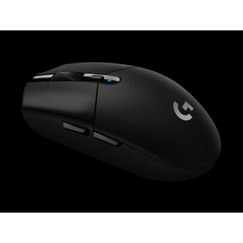 ロジクール ロジクール ゲーミングマウス LIGHTSPEED [光学式 /無線(ワイヤレス) /6ボタン /USB] ブラック G304 G304