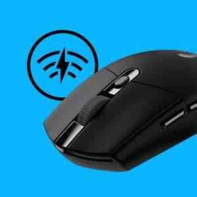 ロジクール ロジクール ゲーミングマウス LIGHTSPEED [光学式 /無線(ワイヤレス) /6ボタン /USB] ブラック G304 G304