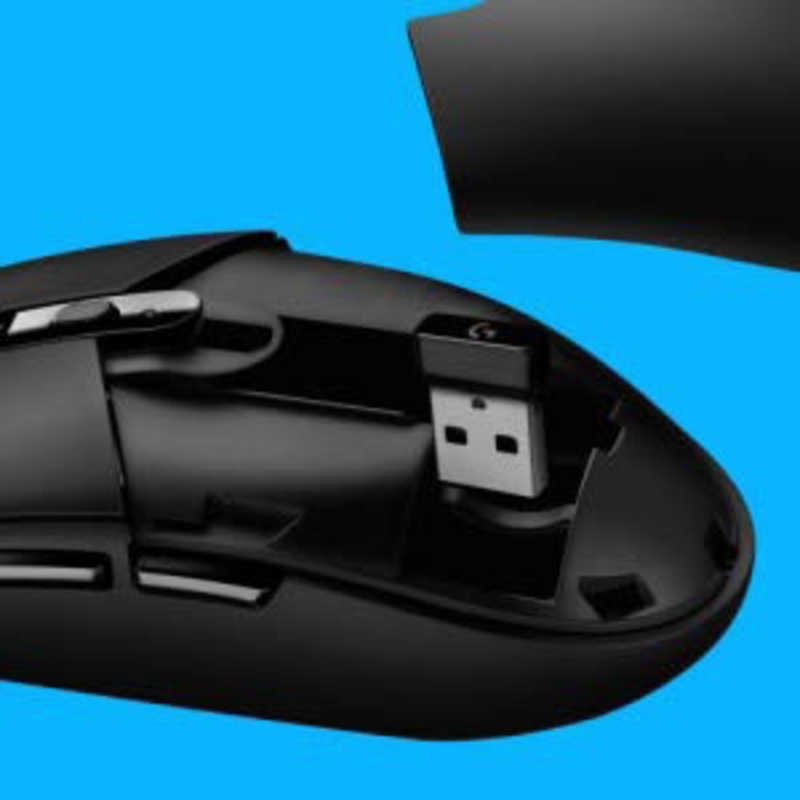 ロジクール ロジクール ゲーミングマウス LIGHTSPEED [光学式 /無線(ワイヤレス) /6ボタン /USB] ブラック G304 G304