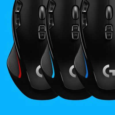 ロジクール ゲーミングマウス 有線/ 9ボタン/ ブラック G300Sr の通販
