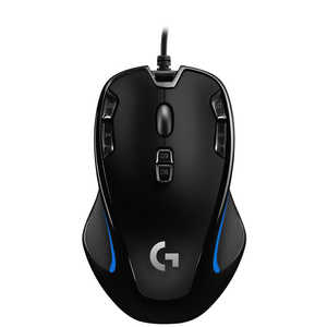 ロジクール ゲーミングマウス 有線/ 9ボタン/ ブラック G300Sr