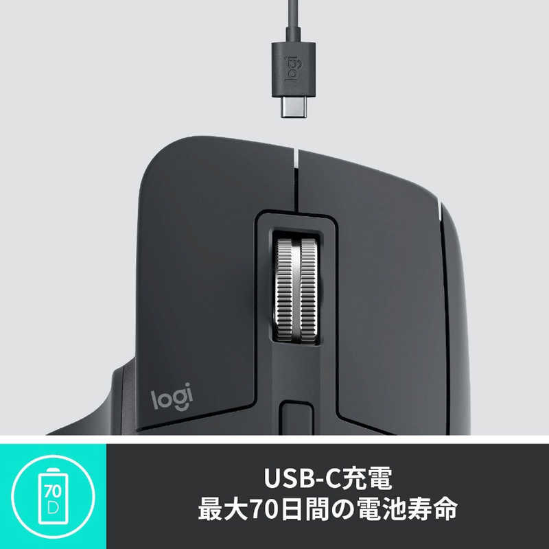 ロジクール ロジクール 【アウトレット】ワイヤレスマウス MX Master 3 Advanced Wireless Mouse MX2200sGR MX2200sGR