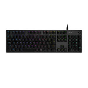 ロジクール ゲーミングキーボード Carbon RGB(タクタイル) ［USB /有線］ G512 Carbon RGB(タクタイル) ［有線 /USB］ ブラック G512r-TC