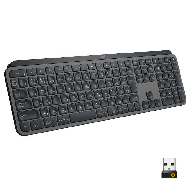 ロジクール ロジクール ワイヤレスキーボード MX KEYS Advanced Wireless Illuminated Keyboard KX800 KX800