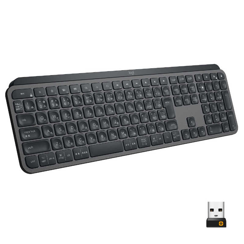 ロジクール ワイヤレスキーボード MX KEYS Advanced Wireless Illuminated Keyboard KX800 ロジクール ワイヤレスキーボード MX KEYS Advanced Wireless Illuminated Keyboard KX800