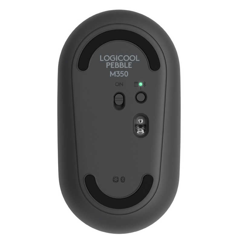 ロジクール ロジクール マウス Pebble グラファイト  光学式  無線(ワイヤレス)  3ボタン  Bluetooth・USB  M350GR M350GR