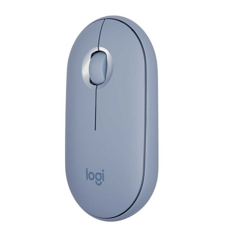ロジクール ロジクール マウス Pebble M350 ブルーグレー  光学式 3ボタン Bluetooth･USB 無線(ワイヤレス)  M350BL M350BL