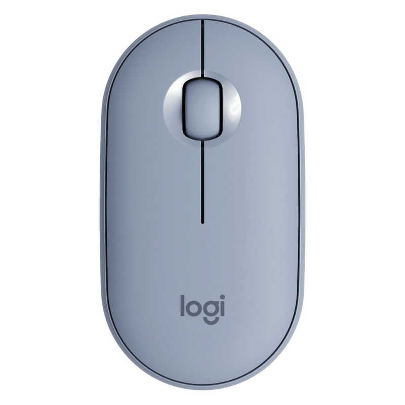 ロジクール ロジクール マウス Pebble M350 ブルーグレー  光学式 3ボタン Bluetooth･USB 無線(ワイヤレス)  M350BL M350BL