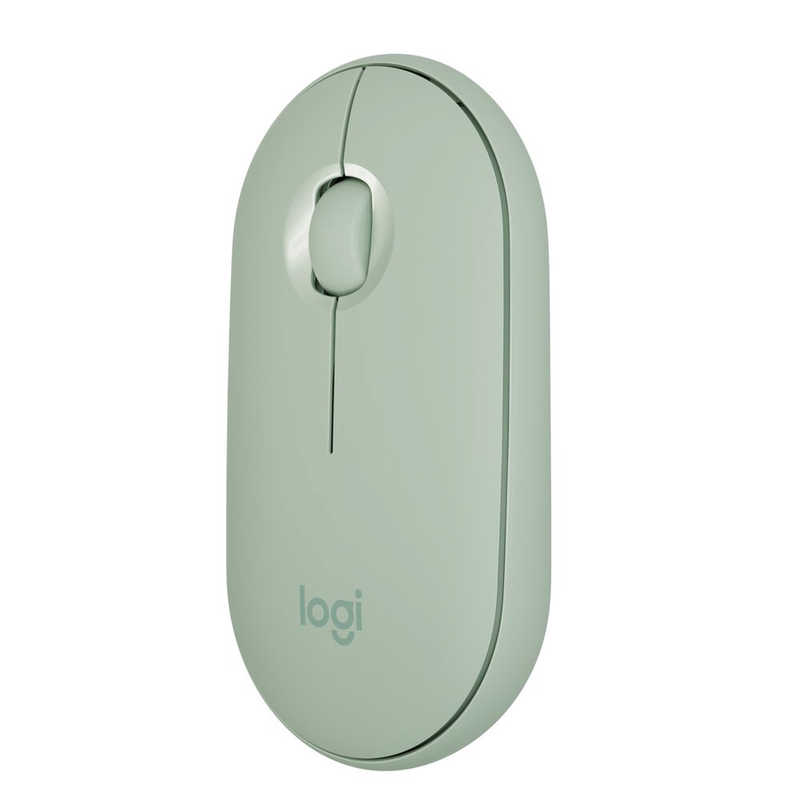 ロジクール ロジクール マウス Pebble M350 ユーカリ  光学式 3ボタン Bluetooth･USB 無線(ワイヤレス)  M350GN M350GN