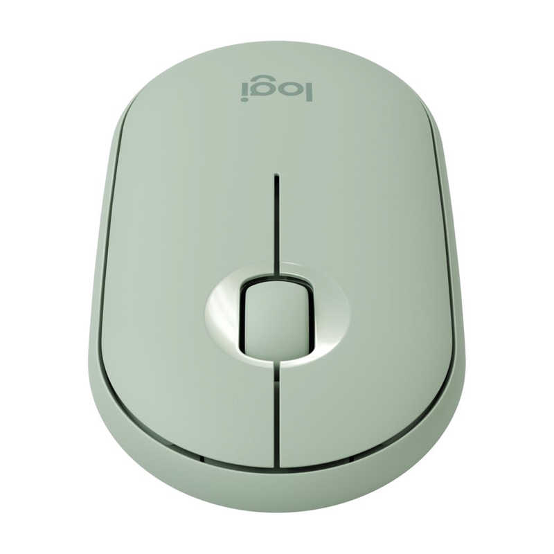 ロジクール ロジクール マウス Pebble M350 ユーカリ  光学式 3ボタン Bluetooth･USB 無線(ワイヤレス)  M350GN M350GN