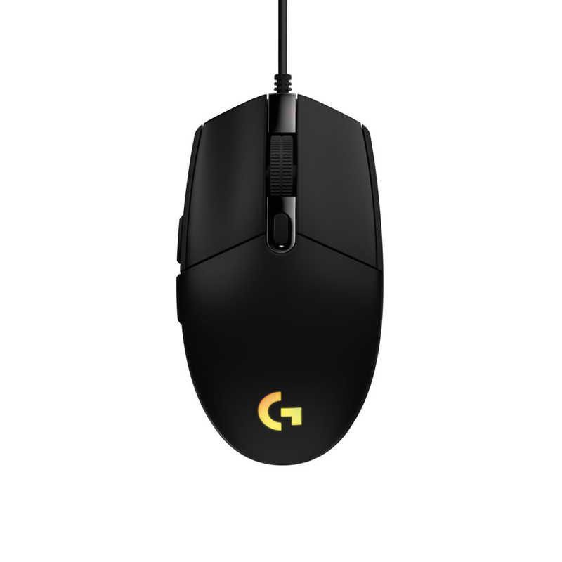 ロジクール ロジクール ゲーミングマウス LIGHTSYNC [光学式 /有線 /6ボタン /USB] ブラック G203-BK G203-BK
