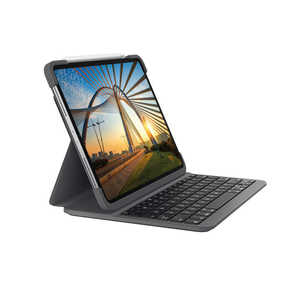 ロジクール 11インチ iPad Pro(第2 1世代)用 バックライト付 Bluetooth キーボード一体型ケース SLIM FOLIO PRO iK1174A