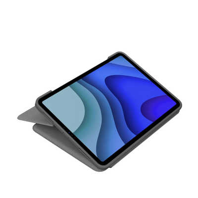 ロジクール 11インチ iPad Pro(第2 1世代)用 FOLIO TOUCH グレー 