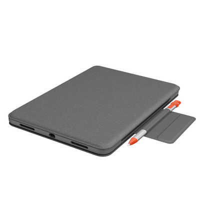 ロジクール 11インチ iPad Pro(第2 1世代)用 FOLIO TOUCH グレー 