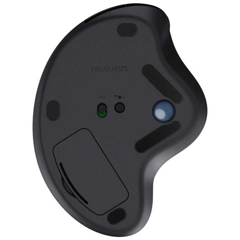 ロジクール ロジクール マウス ERGO M575 トラックボール グラファイト  光学式 5ボタン Bluetooth･USB 無線(ワイヤレス)  M575GR M575GR