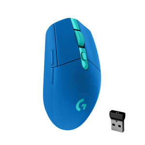 ロジクール ゲーミング マウス G304 LIGHTSPEED ブルー [光学式/無線(ワイヤレス)/6ボタン/USB] G304BL