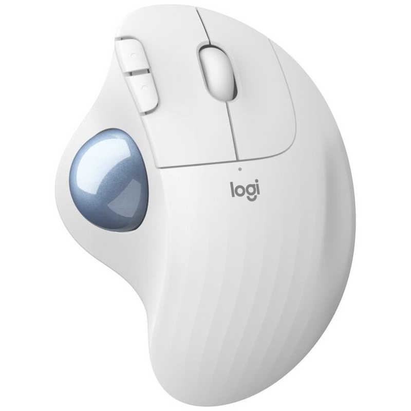 ロジクール マウス Ergo M575 トラックボｰル オフホワイト 光学式 5ボタン Bluetooth Usb 無線 ワイヤレス M575ow