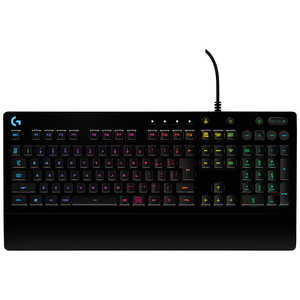 ロジクール ゲーミング キーボード G213 RGB ブラック USB 有線 G213R ロジクール ゲーミング キーボード G213 RGB ブラック USB 有線 G213R