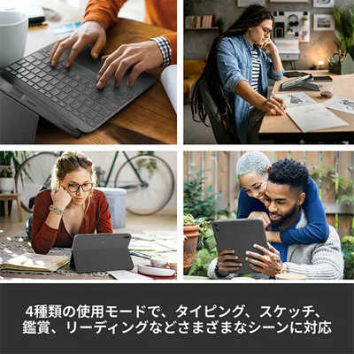 ロジクール COMBO TOUCH for iPad (10th gen) IK1059GRA の通販